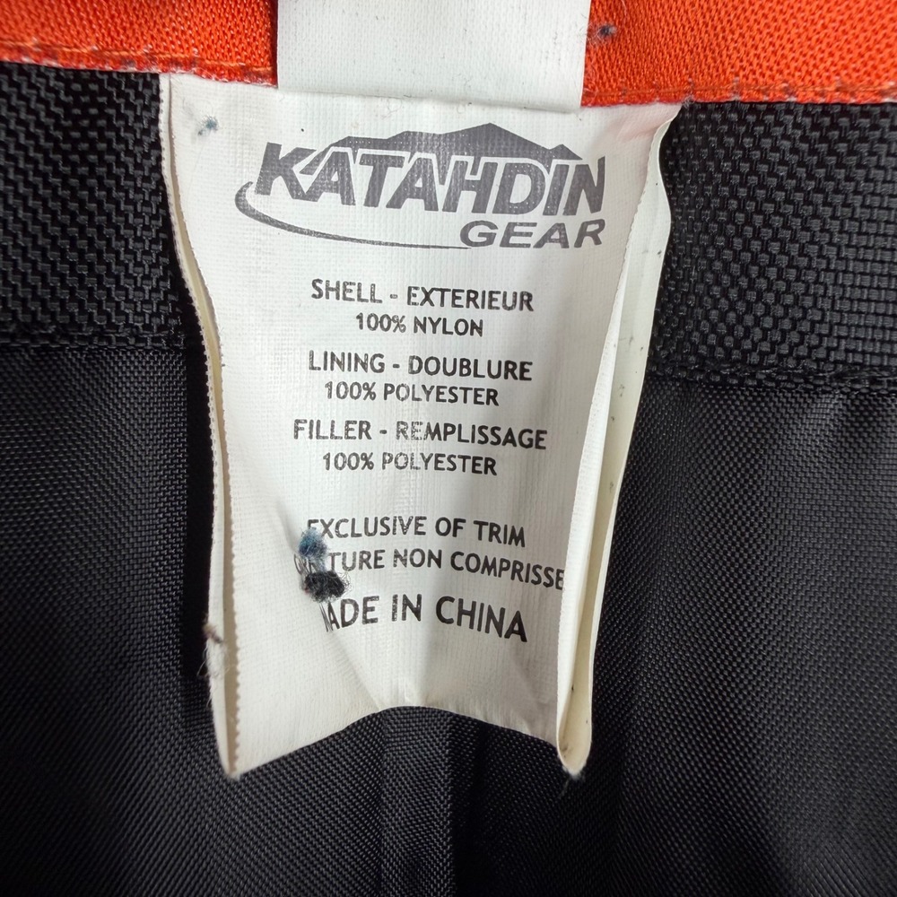 Katahdin Snowmobile Gear Women Black Insulated Bib Snow Pants Overalls Medium - Picture 6 of 7